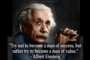 Albert-Einstein-Success-Value